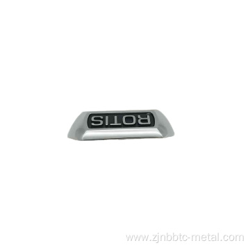 Custom metal nameplate anodized aluminum logo nameplate